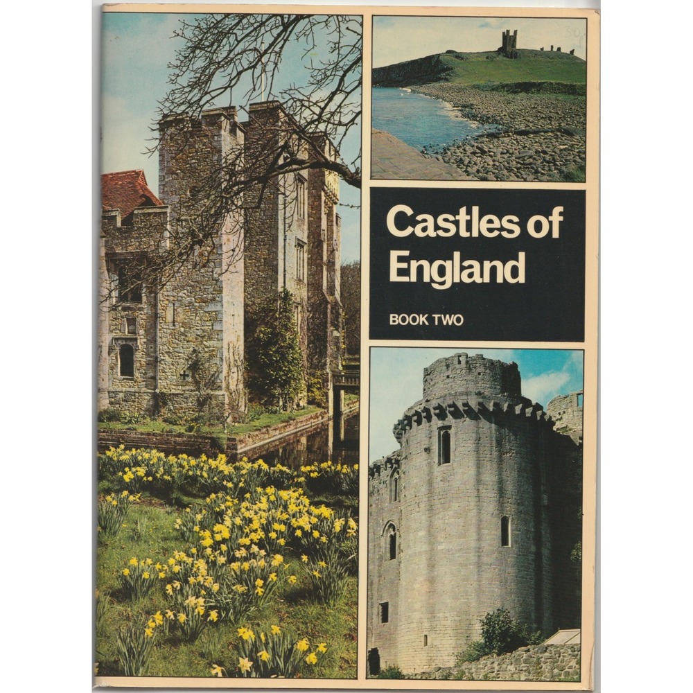 Castles of England Book Two Vintage Softcover Guide Levi Fox Cotman House - Picture 1 of 3